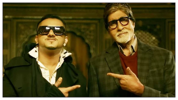 Honey Singh with Amitabh Bachchan