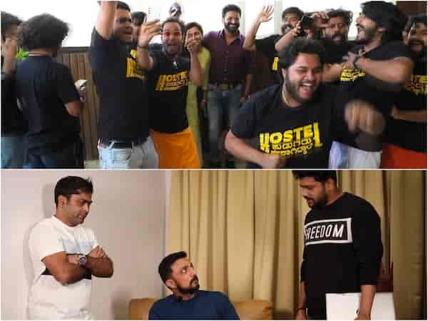 Hostel Hudugaru with the who's who of Kannada Cinema