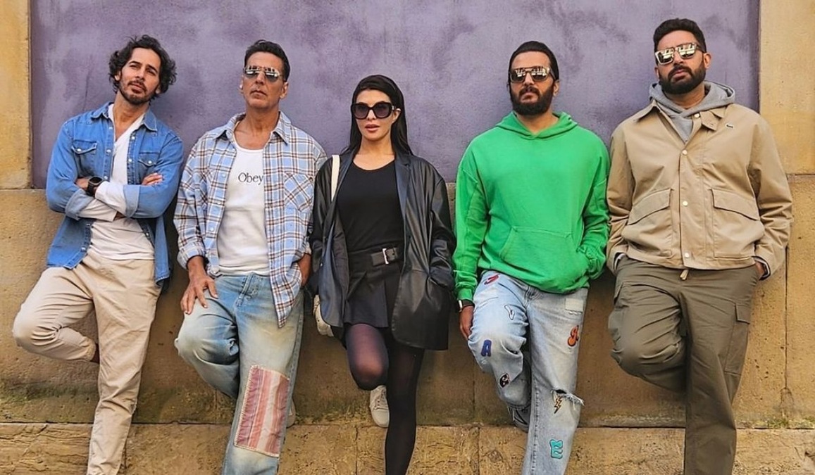 Housefull 5: Akshay Kumar spends 'just another day with incredible cast' Jacqueline Fernandez, Riteish Deshmukh, Abhishek Bachchan, Dino Morea; fans rejoice