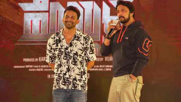 Kiccha Sudeep at Gurudev Hoysala trailer launch: In the time Dhananjaya did 25 films, I did 8