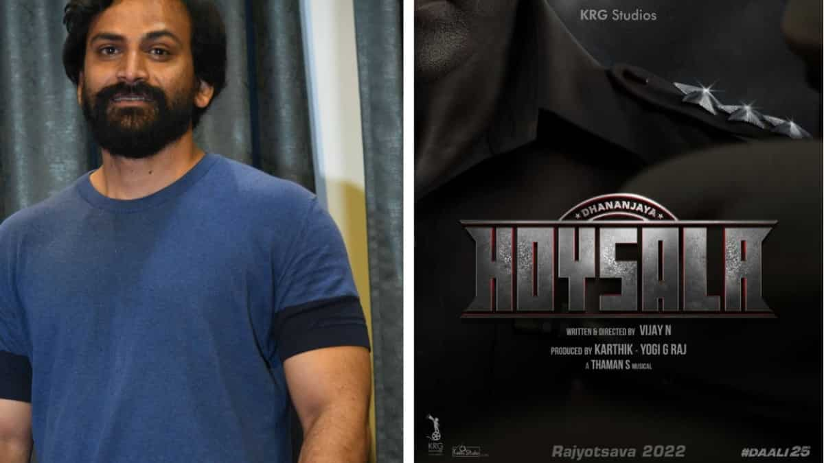 Muhurtha of Dhananjaya’s milestone 25th film, Hoysala, on April 22