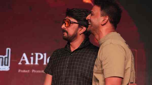 Gurudev Hoysala trailer launch: Kiccha Sudeep pulls Dhananjaya’s leg and how!