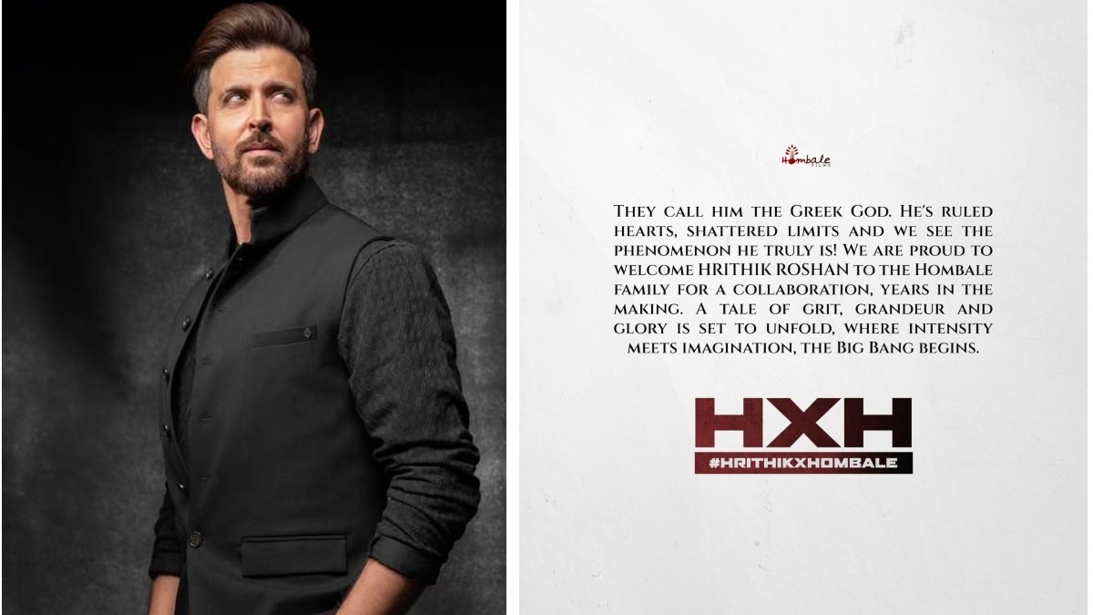 It’s official: KGF  and Kantara makers to collaborate with Hrithik Roshan after all
