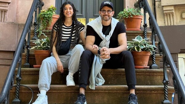 Hrithik Roshan pours his heart out in a romantic birthday note to Saba Azad, calls her his 'home'