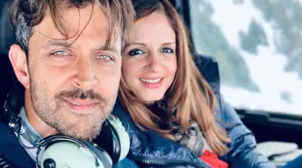 Hrithik Roshan and Sussanne Khan