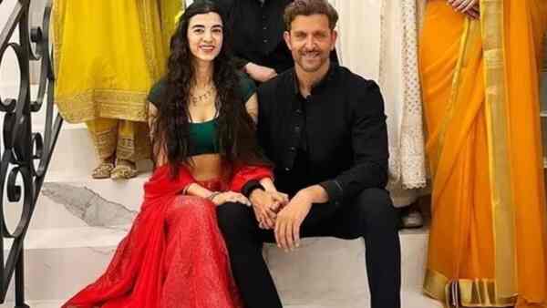 Inside Hrithik Roshan’s Diwali celebrations with girlfriend Saba Azad and family