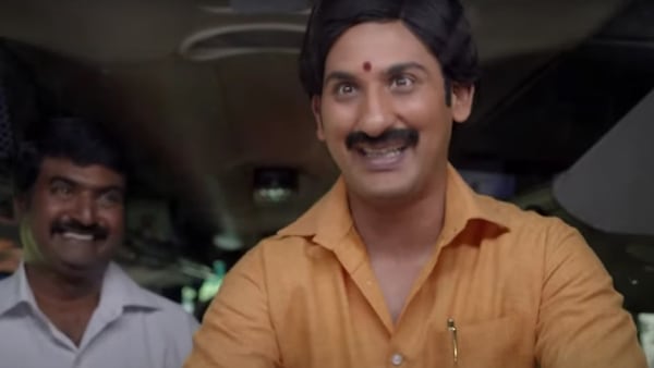 Vijay Chendoor and Danish Sait in Humble Politiciann Nograj