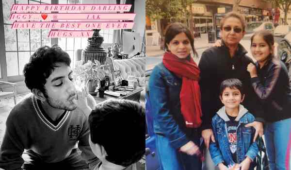 Kareena Kapoor and Saba Ali Khan wish Ibrahim Ali Khan on his birthday | Check out unseen pictures of the star kid