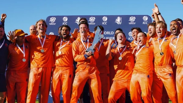 Netherlands qualified for the T20 World Cup via European qualifiers. Image | KNCB