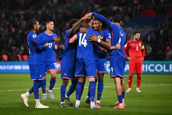 France are currently leading the Group D. Image | https://www.fff.fr