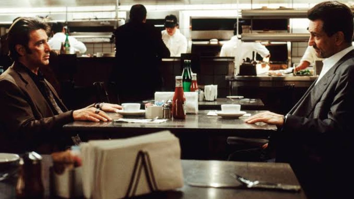 In which acclaimed film did this iconic scene take place?							