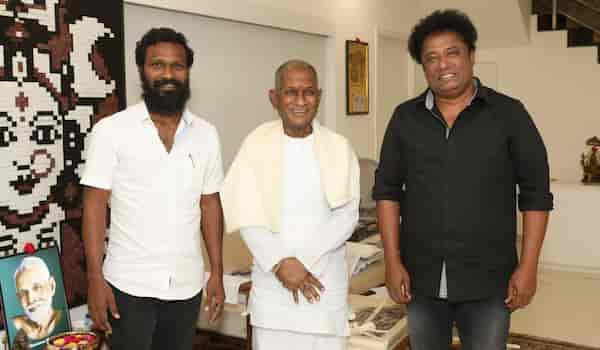 Viduthalai 2 update: Ilaiyaraaja wraps up scoring background music | See pics