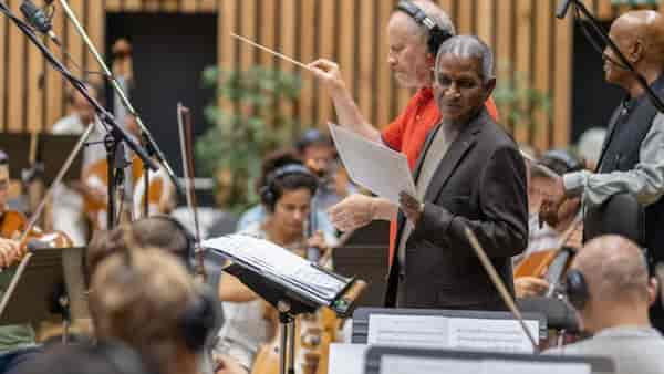 Budapest Symphony Orchestra scores for Ilaiyaraaja's Music School