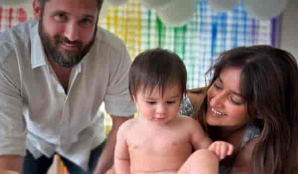 Ileana D'Cruz drops adorable father-son moment as hubby Michael Dolan and son Koa enjoy guitar session | Check out here