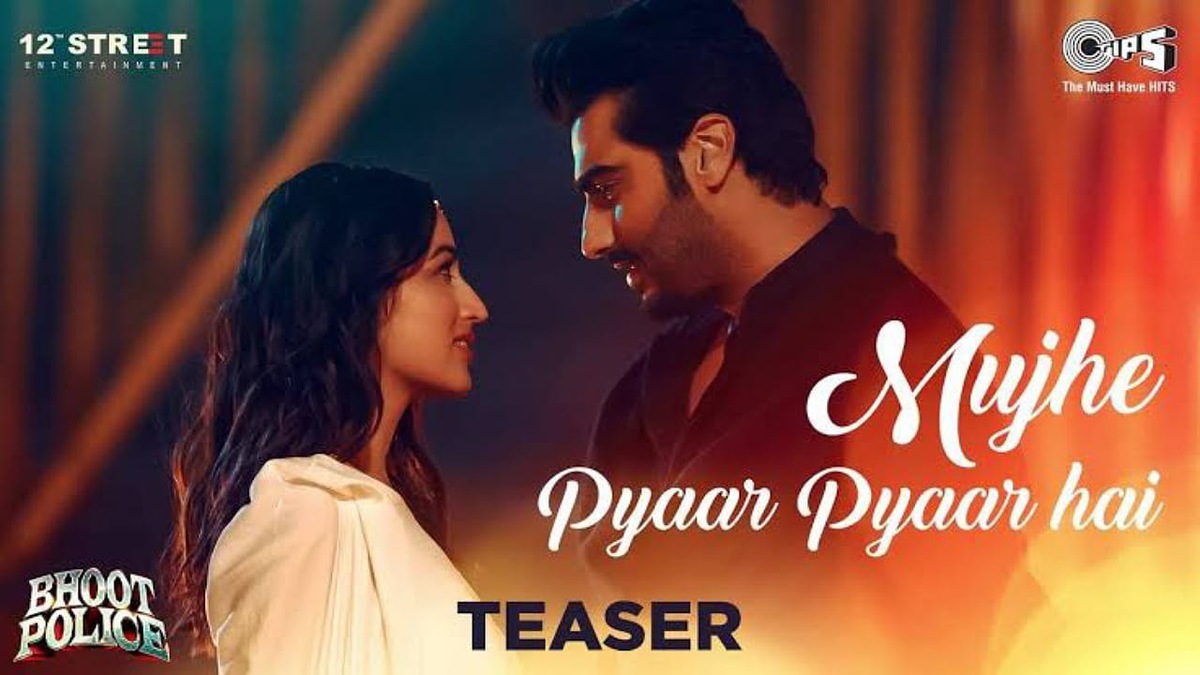 Bhoot Police song Mujhe Pyaar Pyaar Hai teaser: Romance brews between Arjun Kapoor and Yami Gautam