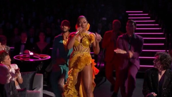 Oscars 2022: Encanto cast and Megan Thee Stallion take the stage to sing ‘We Don’t Talk About Bruno’