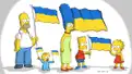 The Simpsons family extends solidarity to Ukraine by raising country's flag in new cartoon