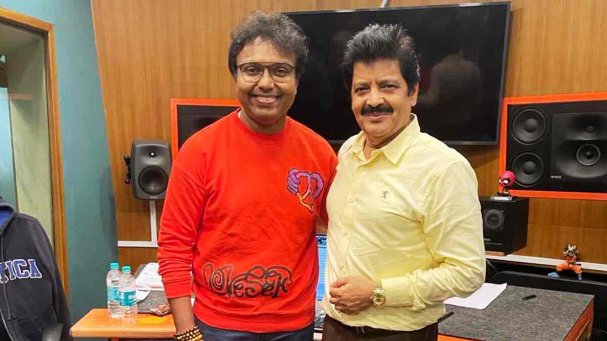 Imman, Udit Narayan team up for the second time for a song in Vijay Sethupathi's DSP, details inside