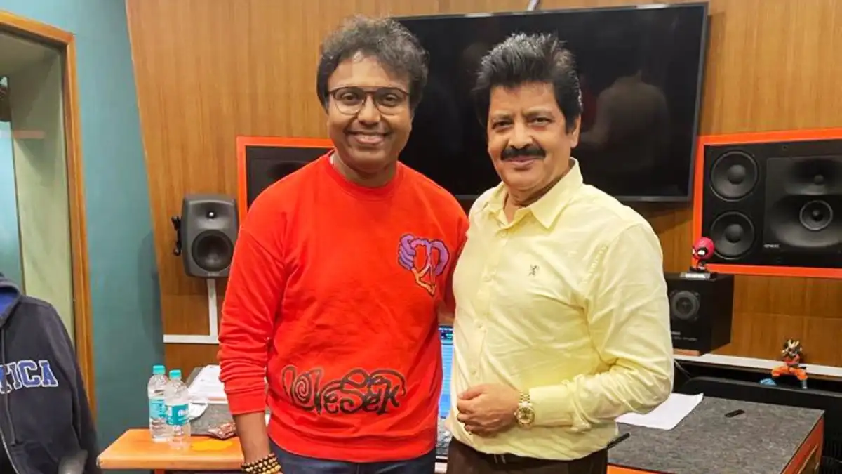 Imman, Udit Narayan team up for the second time for a song in Vijay Sethupathi's DSP, details inside