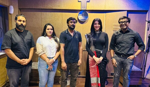 Shruti Haasan croons a song under D Imman’s composition for Naveen Chandra-starrer Eleven