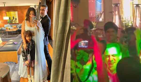 Imran Khan grooves to ‘Pappu Can’t Dance’, lights up Ira Khan’s sangeet ceremony | Watch here