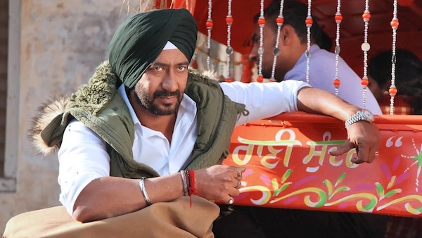 In Son of Sardaar 2, Ajay Devgn plays Jassi, a self-righteous Sikh man awaiting his UK visa to reunite with his wife and kids.