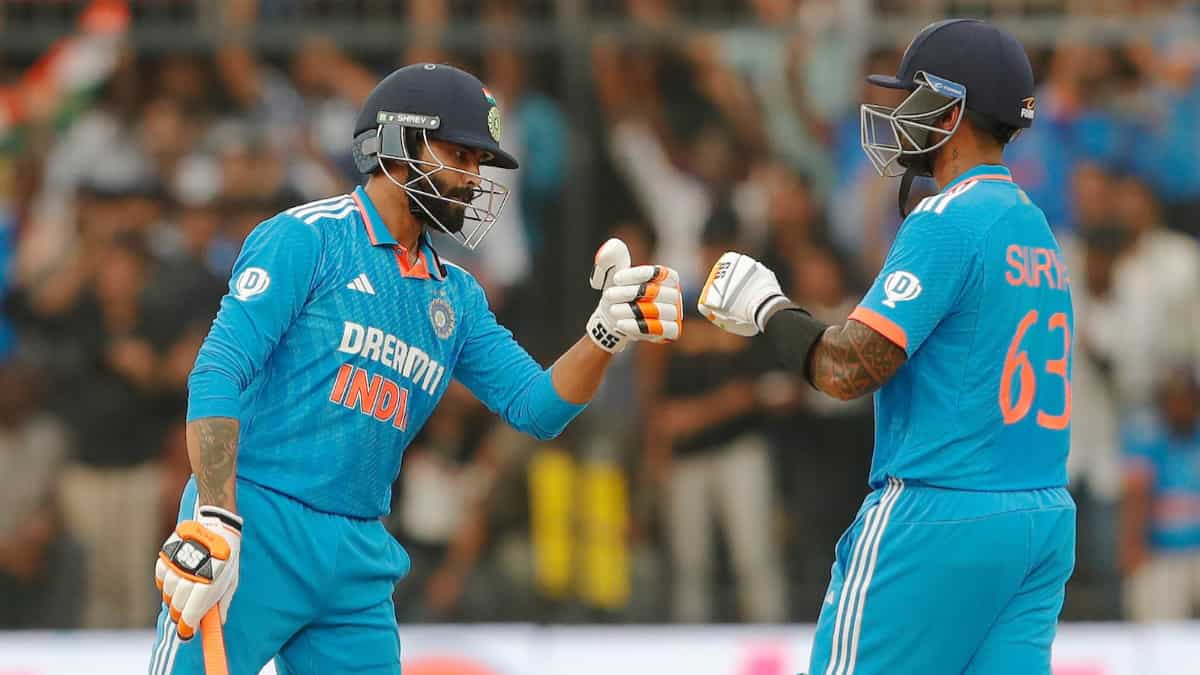 India's scores batting first in Indore (ODIs)