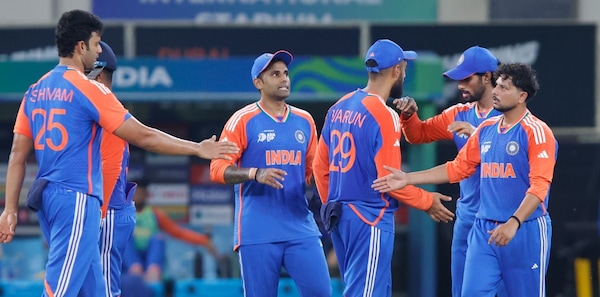 Dube picked up two wickets for India, while Kuldeep took one. Image | BCCI on X