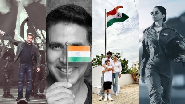 Independence Day celebrity wishes roundup: Shah Rukh Khan, Salman Khan greet; Deepika Padukone ‘Fighter’ josh’; Akshay Kumar, Vicky-Katrina & more beam with pride