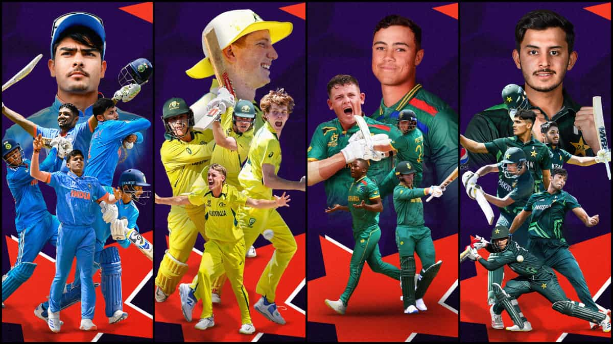 ICC U19 World Cup 2024 - India, Australia, South Africa, Pakistan's journey to semi-finals