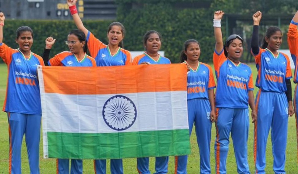 India crowned champions of inaugural Women’s Blind T20 World Cup 2025 after beating Nepal in Final