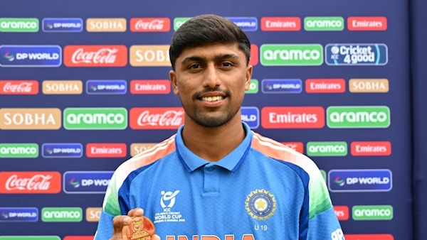 Henil Patel picked up five wickets for India U19 against USA U19.