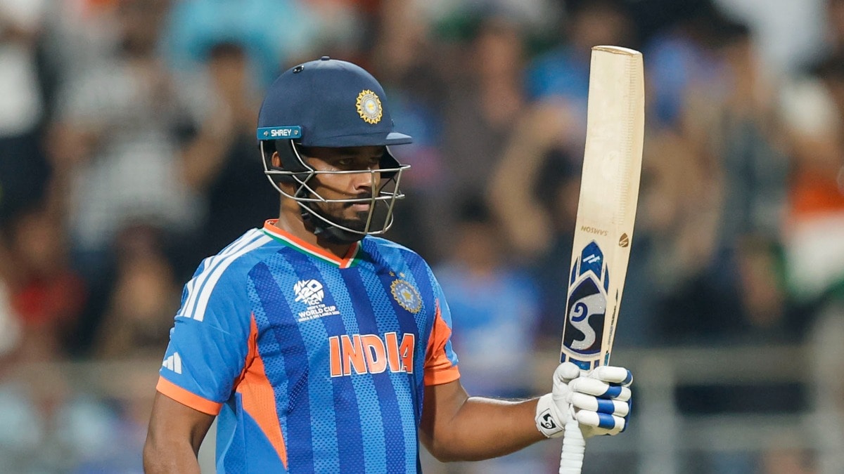 India vs England, semi-final LIVE: Samson's 89 and incredible hitting take India to 253