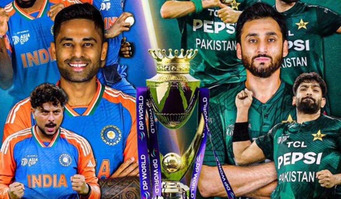 Watch IND vs PAK Cricket Match Live: Pakistan steady at 87/1 after 10 Overs