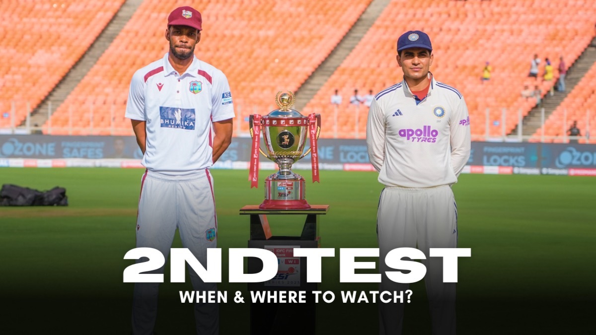 India vs West Indies, 2nd test: When and where to watch in India