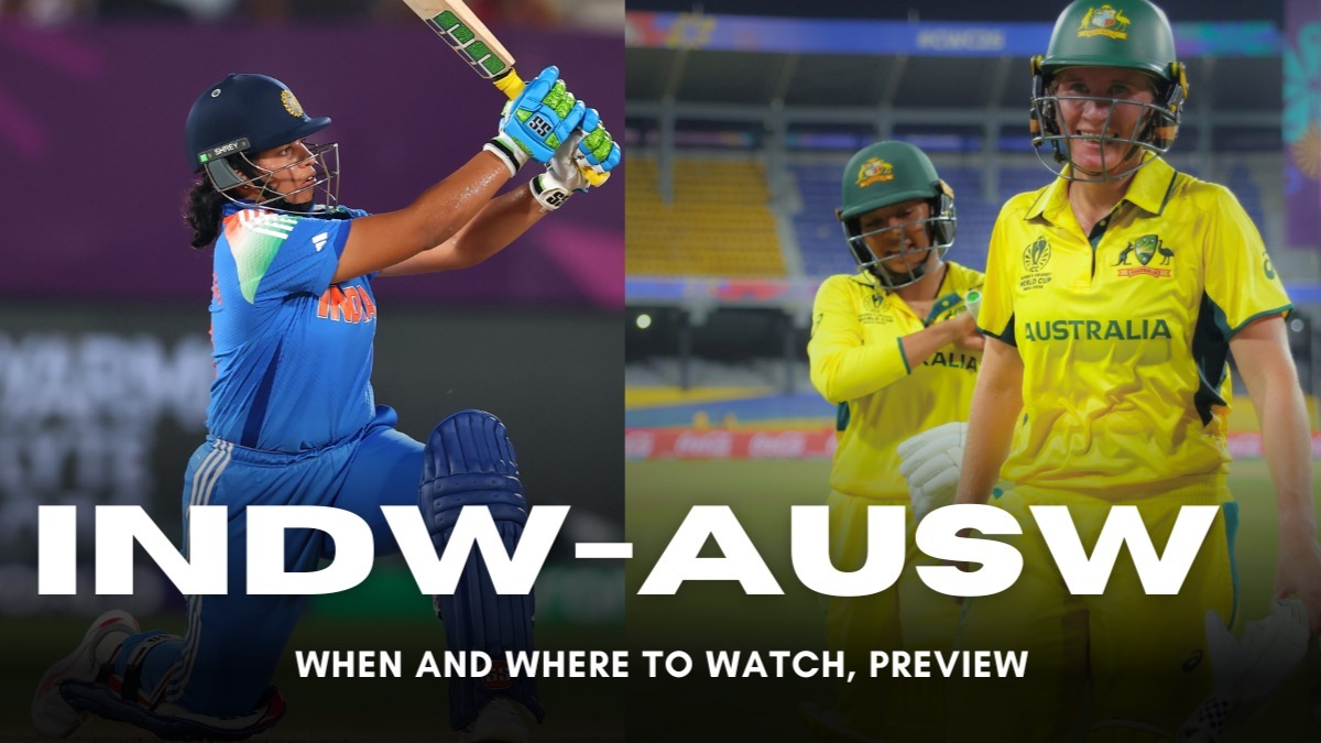 India Women vs Australia Women, ICC Women's World Cup 2025: H2H stats, pitch report, when and where to watch