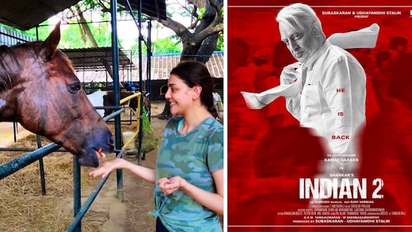 Kajal Aggarwal set to join Kamal Haasan-starrer Indian 2, releases video of her getting trained in horse riding