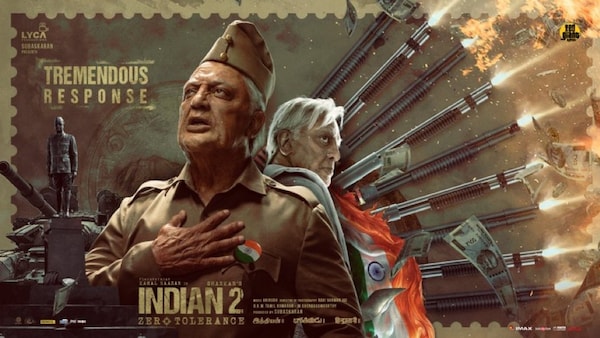 Indian 2 official poster.