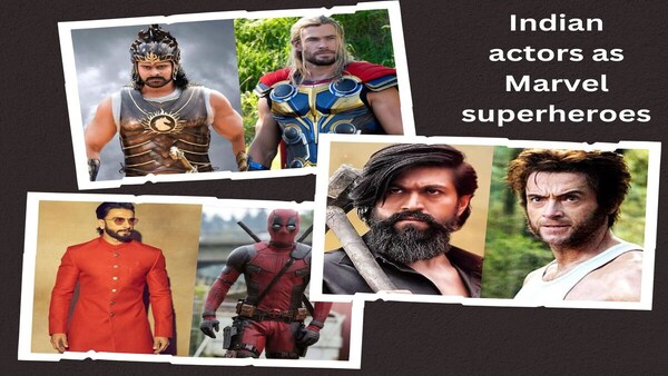 Prabhas as Thor, Yash as Wolverine, Ranveer Singh as Deadpool: Indian actors as Marvel superheroes