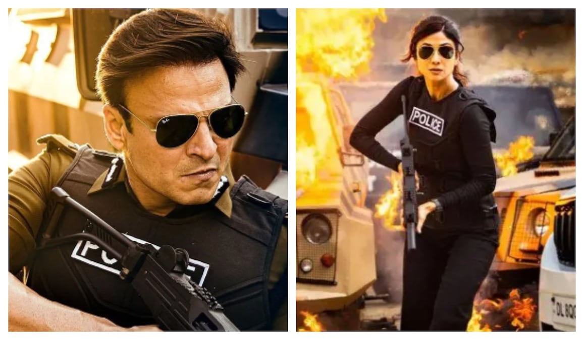 Indian Police Force star Vivek Oberoi gives costar Shilpa Shetty a ‘blood-sucking’ nickname for THIS reason