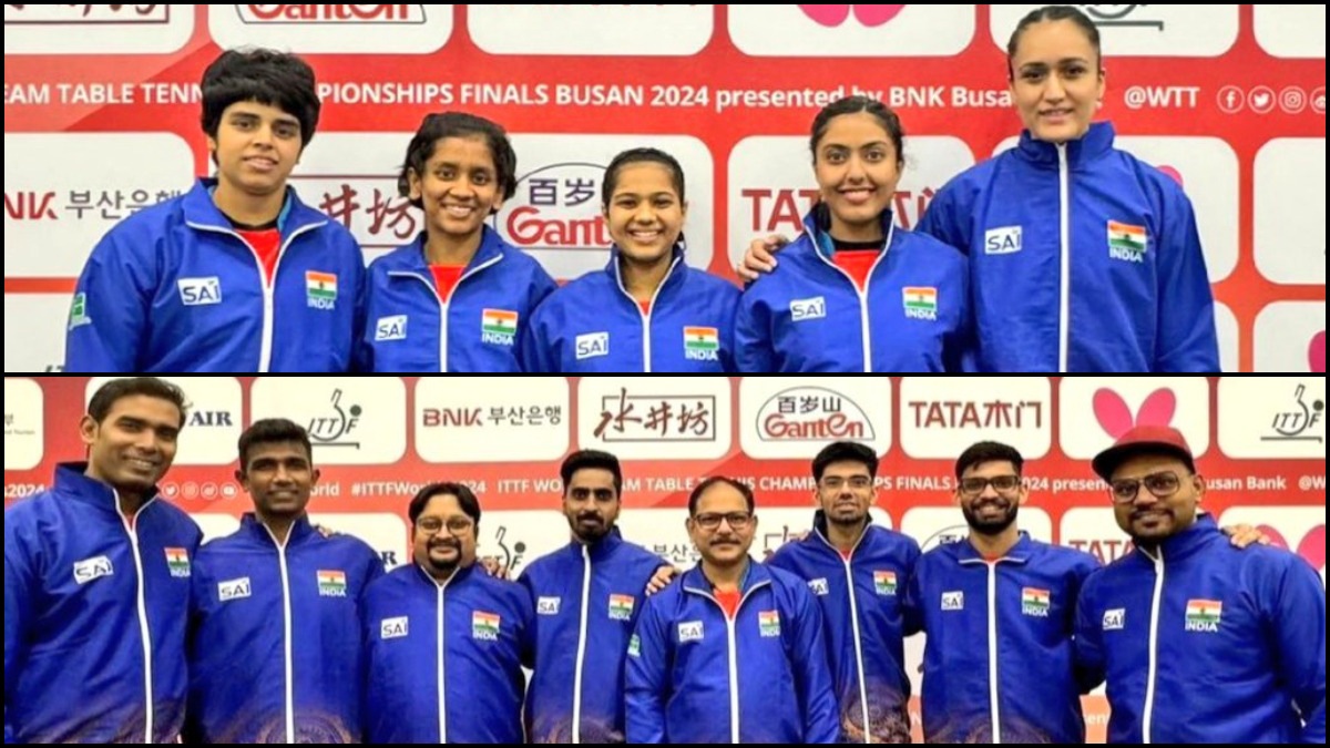 World Table Tennis Team Championships - India men and women's team qualify for Paris Olympics despite losing pre-quarters