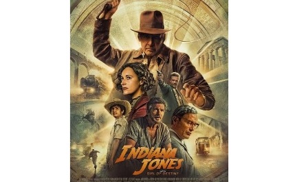 Including the latest Indiana Jones movie, how many movies has Harrison Ford appeared in, in this franchise?