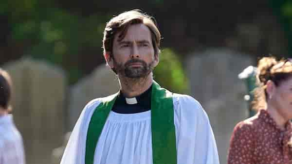 David Tennant in a still from the show