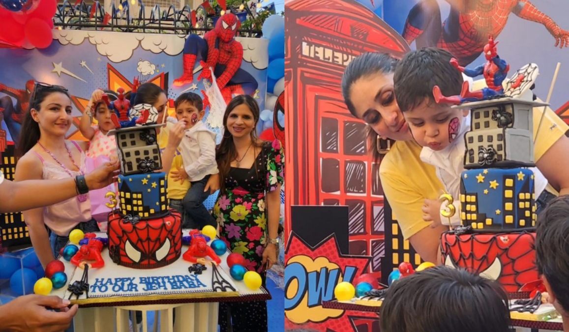 Saba Ali Khan shares inside pictures from Jeh’s third birthday