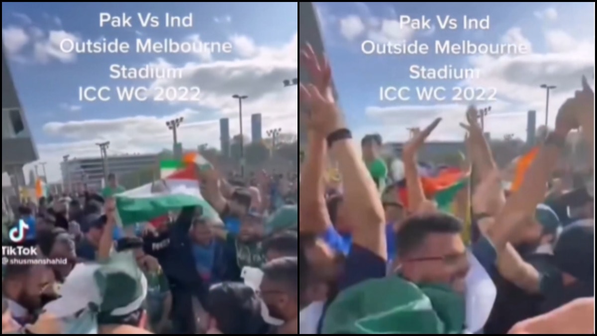 IND vs PAK: Video of India-Pakistan fans singing, dancing to Pasoori outside MCG goes viral