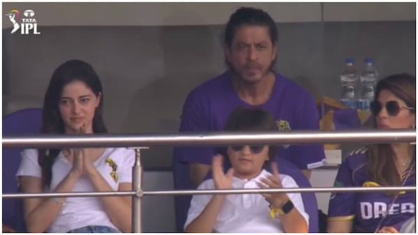 IPL 2024 | KKR Vs LSG - Shah Rukh Khan, Ananya Panday and AbRam greet fans with a smile