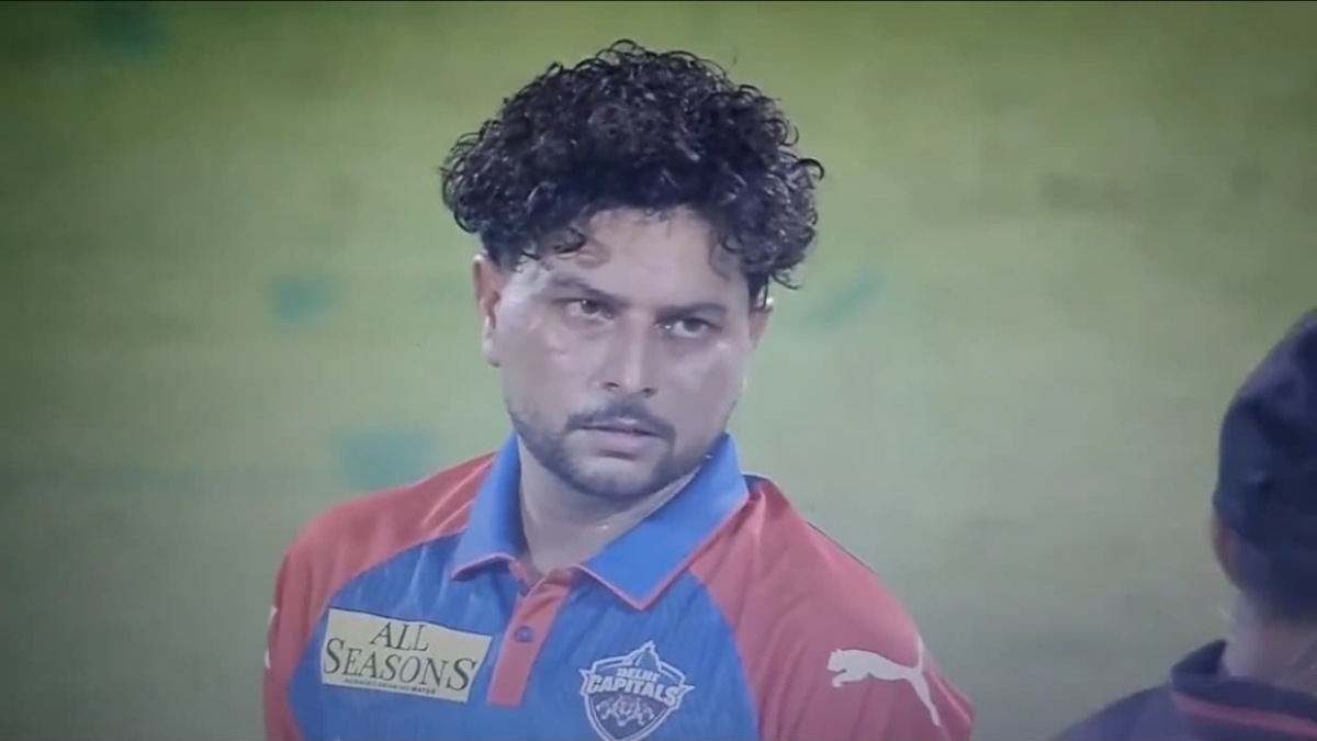 [WATCH] Kuldeep Yadav gets angry at Umpire during DC vs GT IPL 2025 match