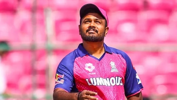 Sanju will surely leave Rajasthan Royals before IPL 2026. Image | @100off40 on X