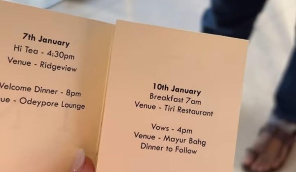 Ira khan wedding preparations