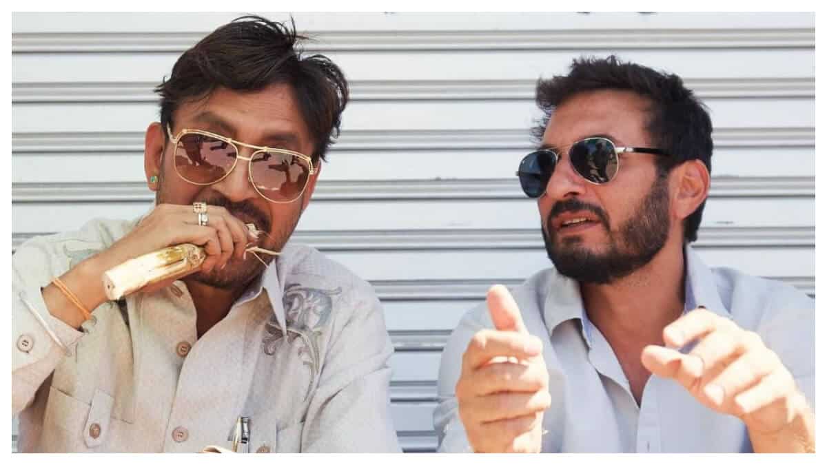 Babil Khan shares Irrfan Khan’s unseen pics with Homi Adajania from the sets of Angrezi Medium